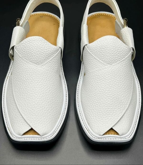 Smart Zalmi White Dotted Chappal
